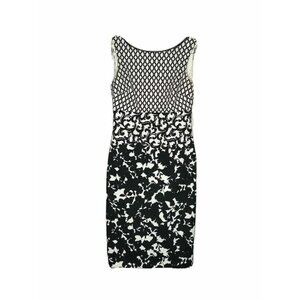 White House Black Sleeveless Dress 2 Floral